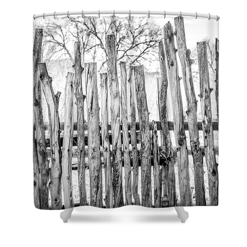 Hand Made Shower Curtain featuring the photograph Made From Nature by Marilyn Hunt