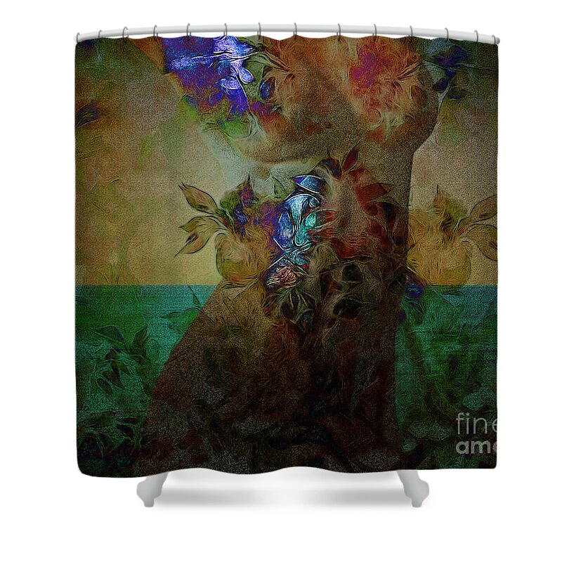 Nag004438c Shower Curtain featuring the photograph Maid of the Seas by Edmund Nagele FRPS