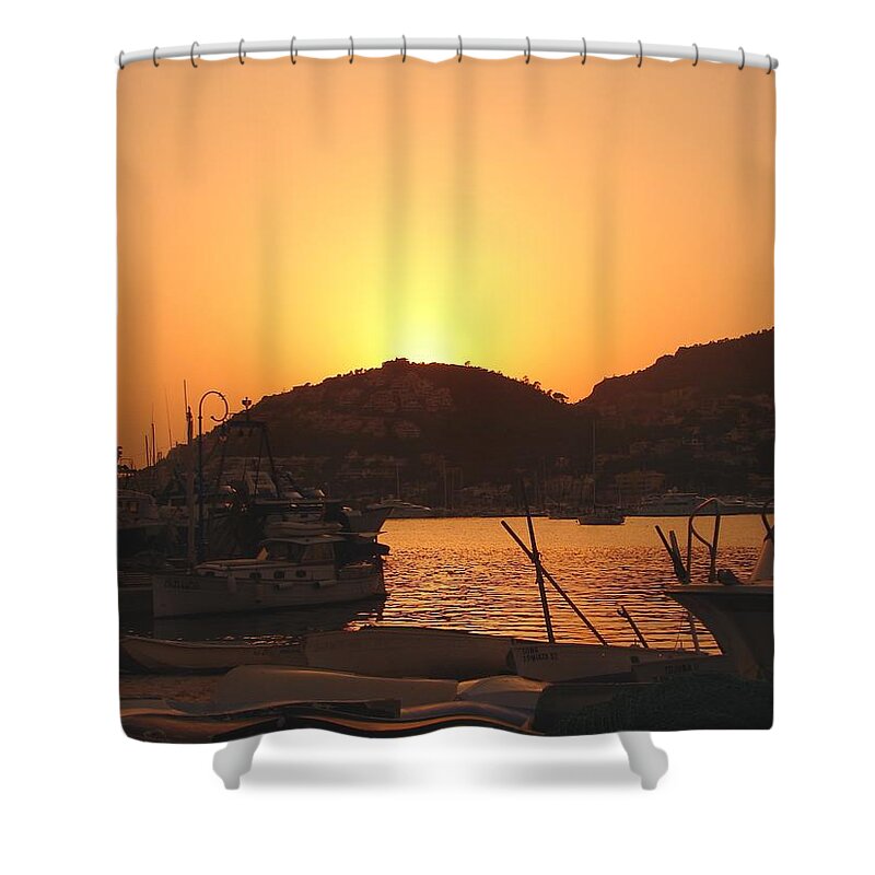 Mallorca Shower Curtain featuring the photograph Mallorca 1 by Ana Maria Edulescu
