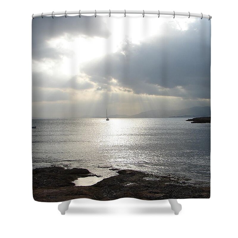 Mallorca Shower Curtain featuring the photograph Mallorca by Ana Maria Edulescu