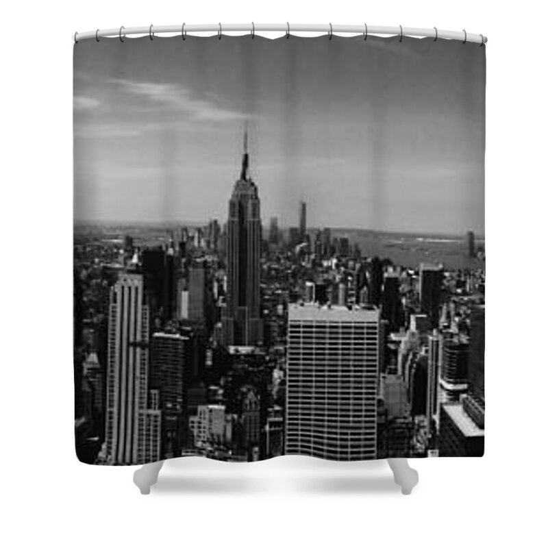 Nyc Shower Curtain featuring the photograph Manhattan by Dennis Richardson