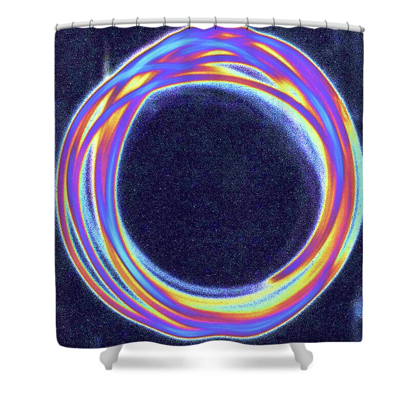 Circles Of Light Shower Curtain featuring the photograph Many Hues by Nicholas Small