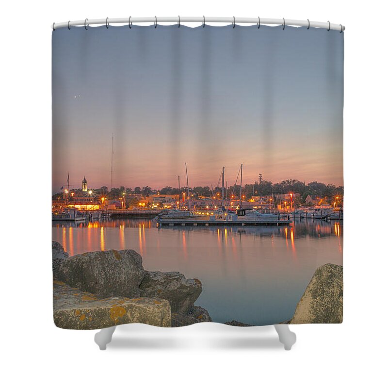 Lights Shower Curtain featuring the photograph Many Lights by James Meyer