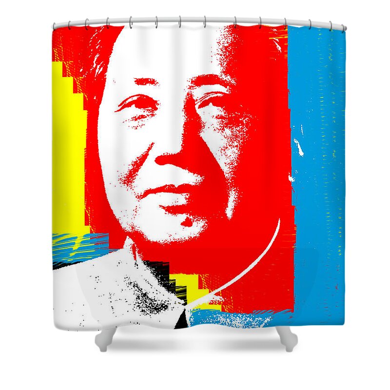 Mao Shower Curtain featuring the photograph Mao 3 by Emme Pons