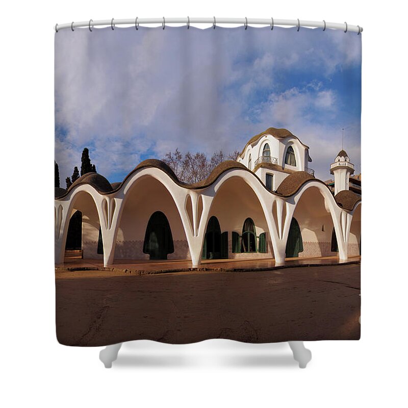 Spain Shower Curtain featuring the photograph Masia Freixa, Terrassa, Spain by Karol Kozlowski