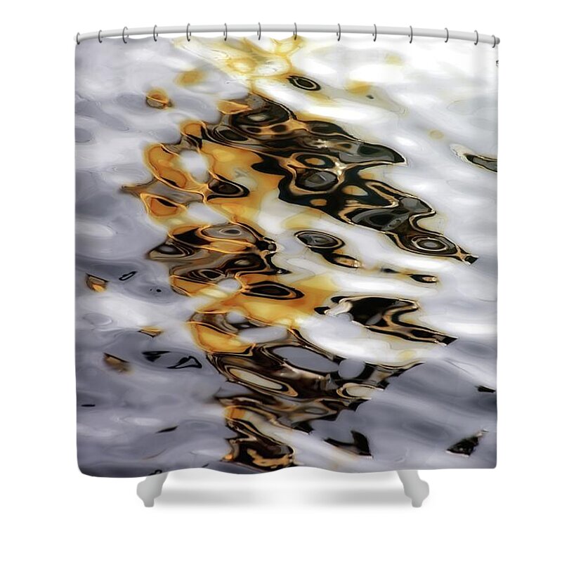 Newel Hunter Shower Curtain featuring the photograph Masquerade 1 by Newel Hunter