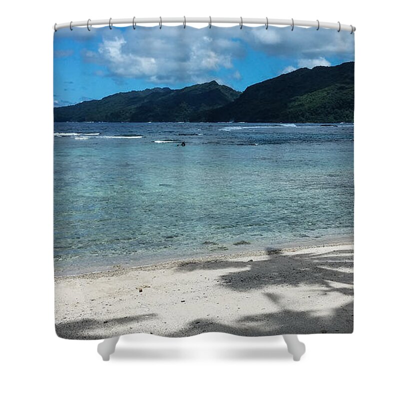 Massacre Bay Shower Curtain featuring the photograph Massacre Bay by Brenda Smith DVM