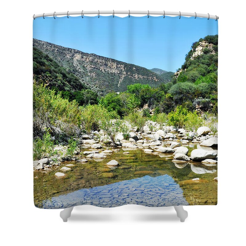 Matilija Hot Springs Shower Curtain featuring the photograph Matilija Hot Springs by Kyle Hanson