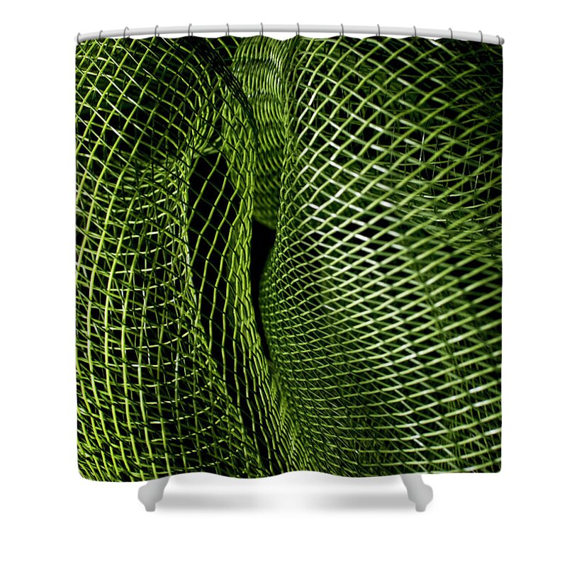 Matrix Shower Curtain featuring the photograph Matrix by Robert Och