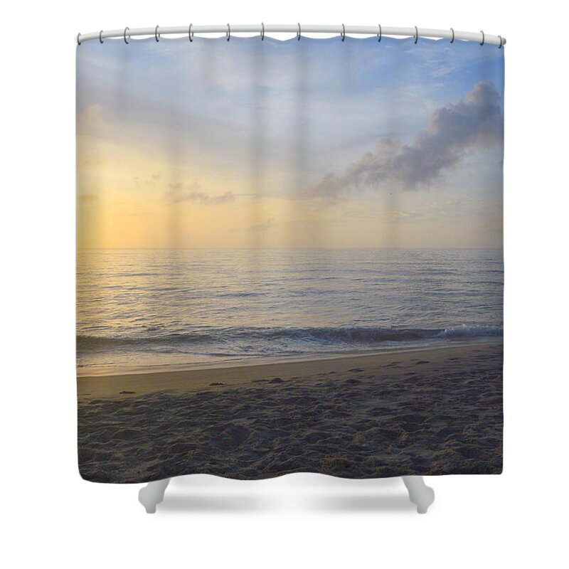 Obx Sunrise Shower Curtain featuring the photograph May 28th Sunrise by Barbara Ann Bell