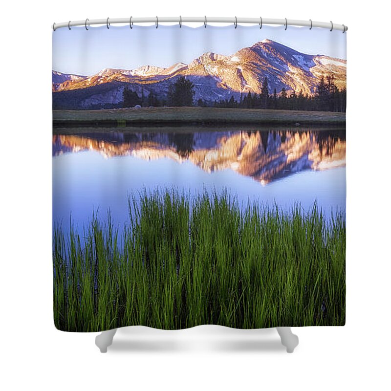 Sierra Shower Curtain featuring the photograph Meadow Sunrise by Anthony Michael Bonafede