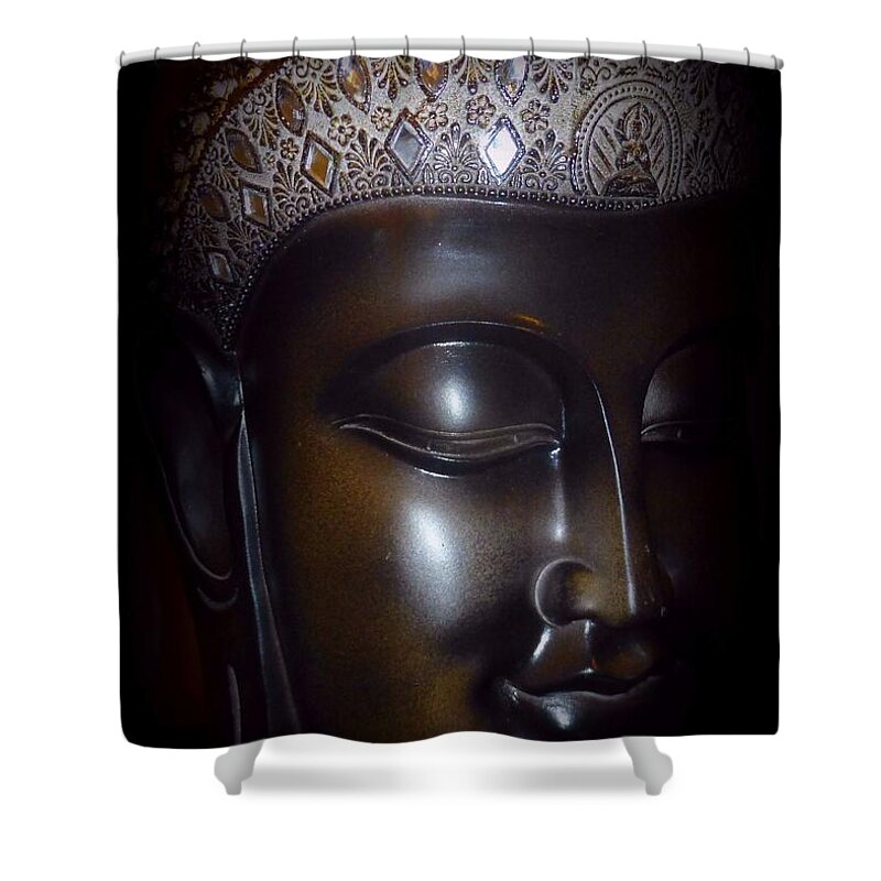 Meditate Shower Curtain featuring the photograph Meditation by Lori Seaman