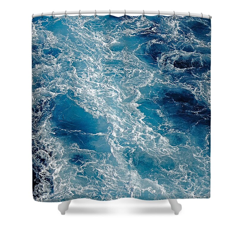 Mediterranean Sea Shower Curtain featuring the photograph Mediterranean Sea Art 108 by Rick Rosenshein
