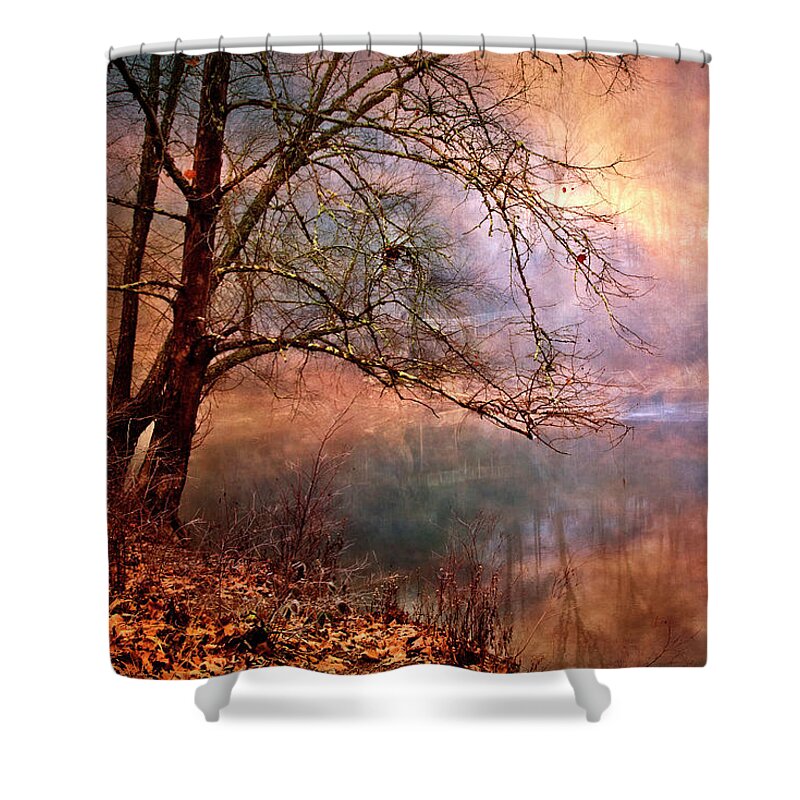 Appalachia Shower Curtain featuring the photograph Memories of Autumn by Debra and Dave Vanderlaan