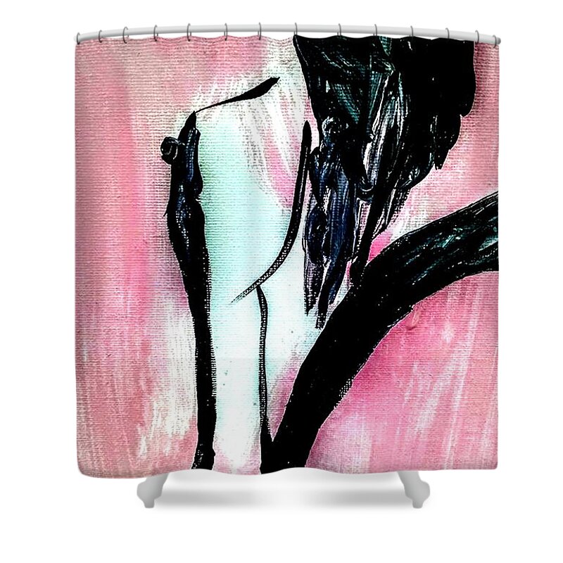 Mermaid Beach Florida Sun Ocean Fish Shower Curtain featuring the painting Mermaid by James and Donna Daugherty