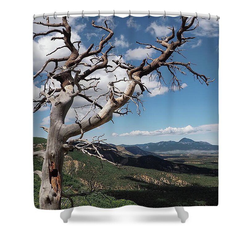 Mesa Verde Shower Curtain featuring the photograph Mesa Verde by Jim Hill