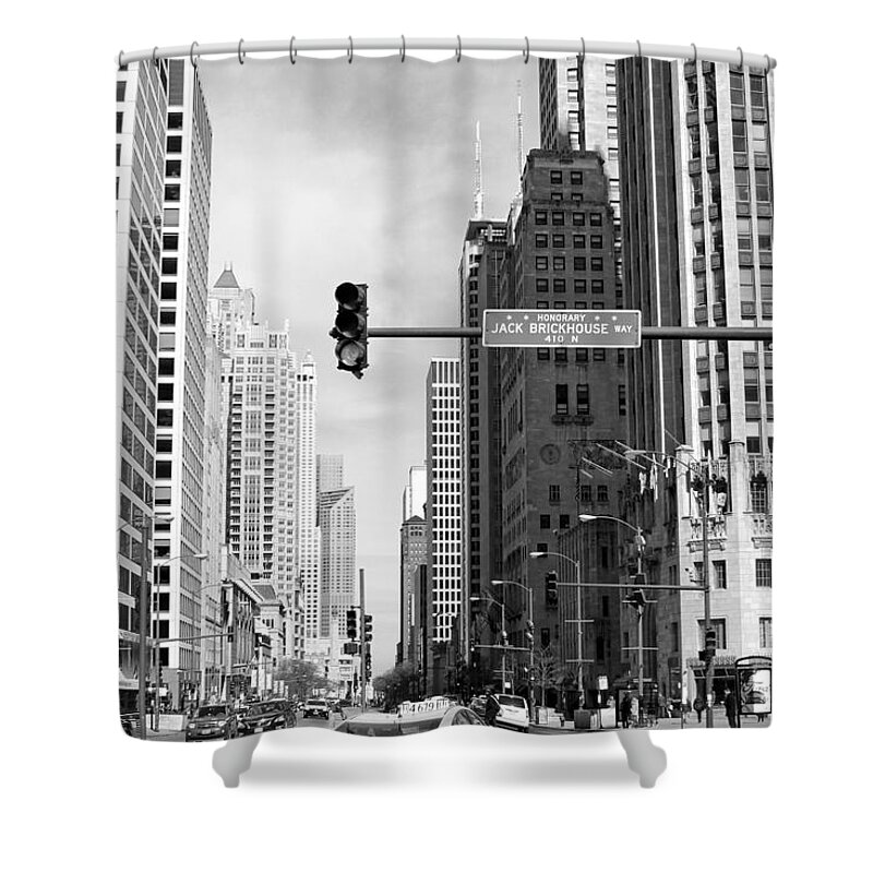 Chicago Shower Curtain featuring the photograph Michigan Ave - Chicago by Jackson Pearson