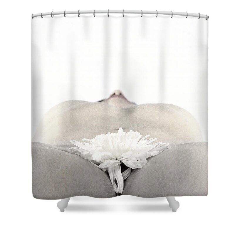 Glamour Photographs Shower Curtain featuring the photograph Midday bloom by Robert WK Clark