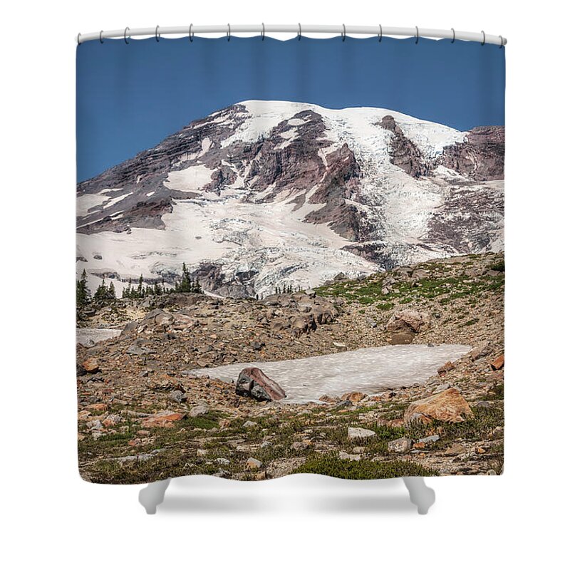 Landscape Shower Curtain featuring the photograph Might of Nature by John M Bailey