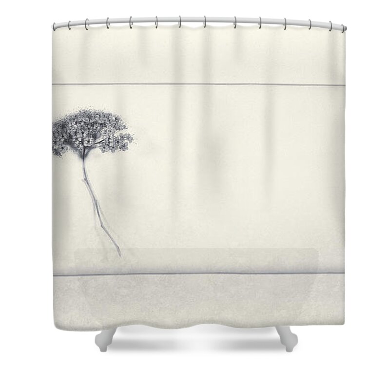 Flower Shower Curtain featuring the photograph Miracle of a Single Flower by Scott Norris