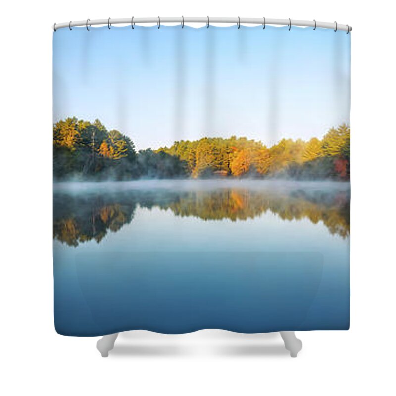 Mirror Lake State Park Shower Curtain featuring the photograph Mirror Lake by Scott Norris
