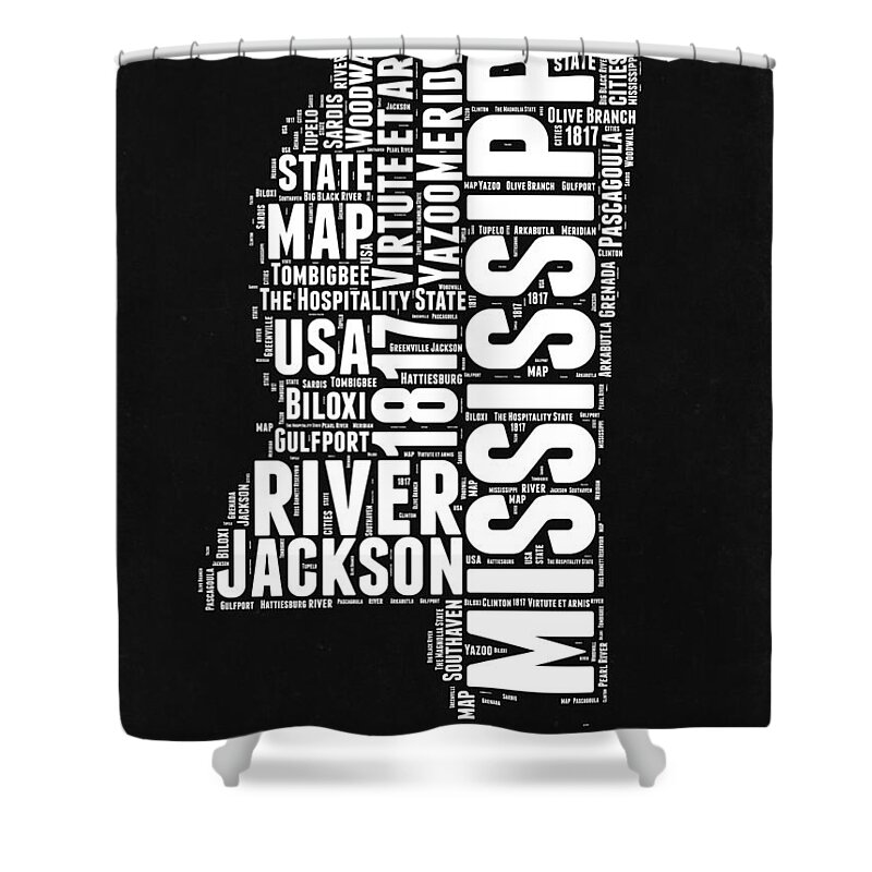 Mississippi River Shower Curtains