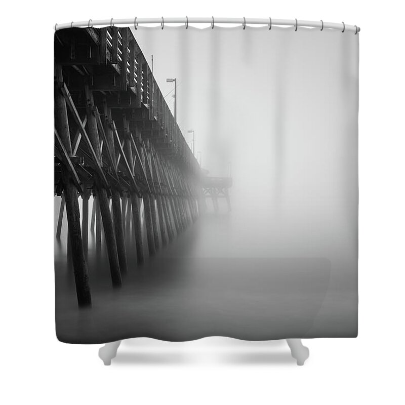 Garden City Shower Curtain featuring the photograph Misty November Morning II by Ivo Kerssemakers