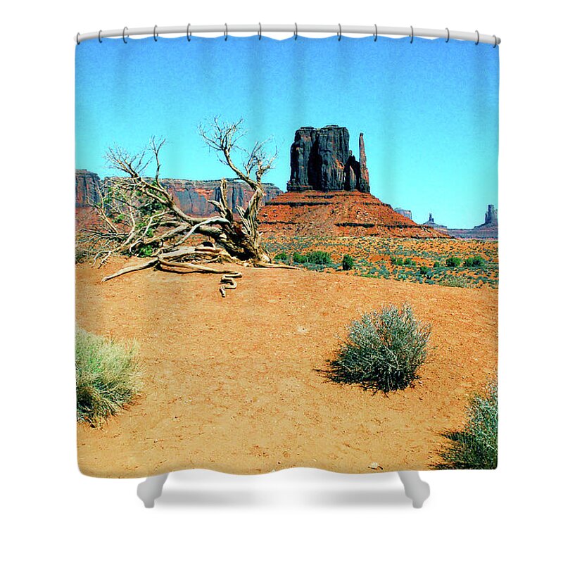 Utah Shower Curtain featuring the photograph Mitten #1 by Frank Houck