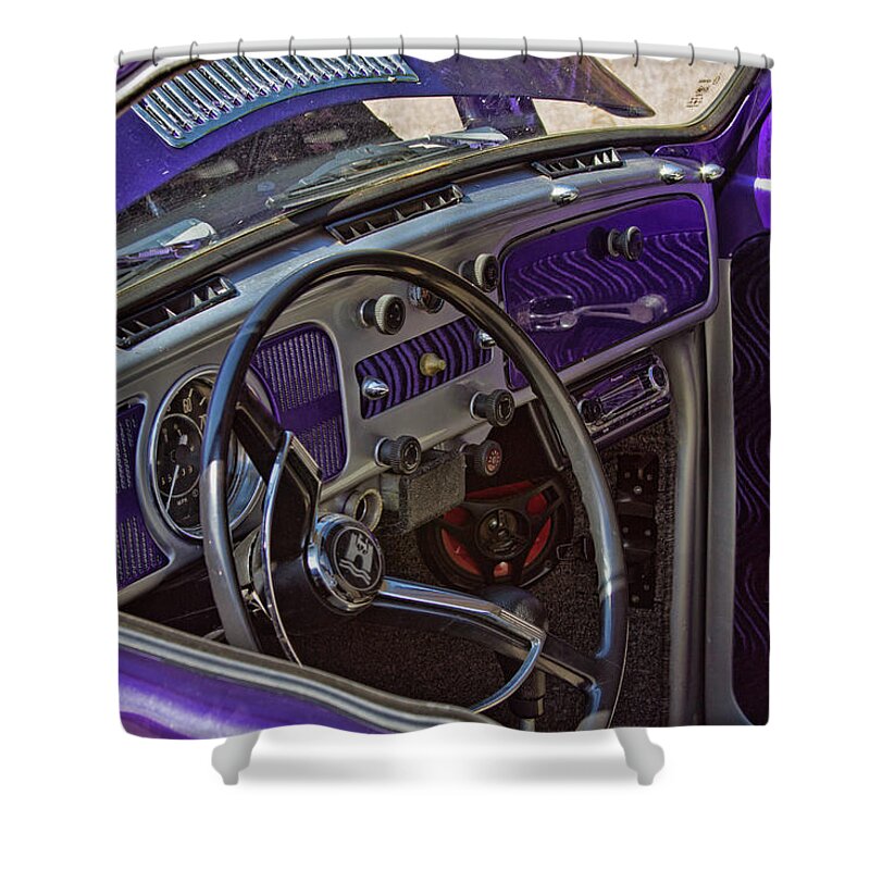Automotive Shower Curtain featuring the photograph Moby Grape by Alana Thrower