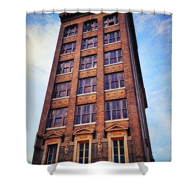 Fine Art Shower Curtain featuring the photograph Monolithic by Rodney Lee Williams