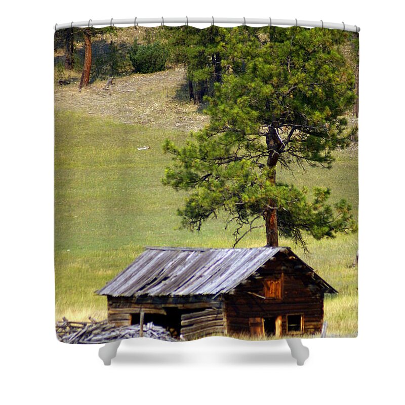 Ranch Shower Curtain featuring the photograph Montana Ranch 2 by Marty Koch