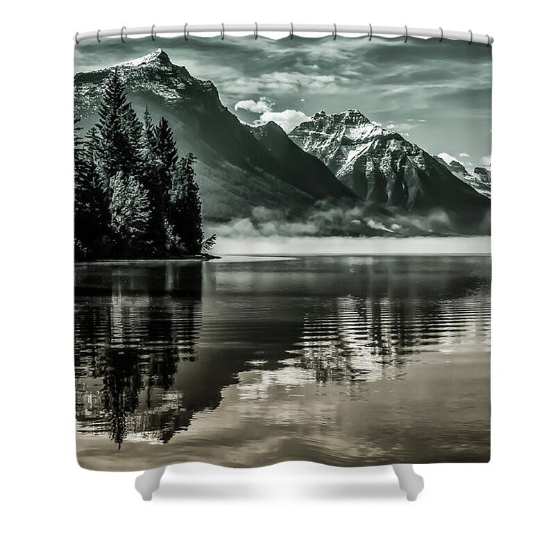 Best Shower Curtain featuring the photograph Montana Reflections by Gary Migues