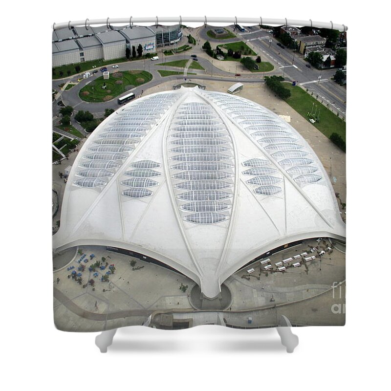 Montreal Biodome Shower Curtain featuring the photograph Montreal Biodome 5 by Randall Weidner