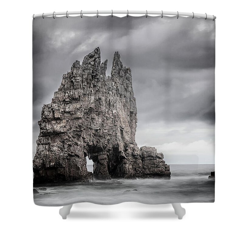 Asturias Shower Curtain featuring the photograph Mordor by Evgeni Dinev