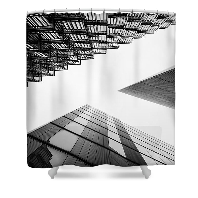 London Shower Curtain featuring the photograph More London by Matt Malloy