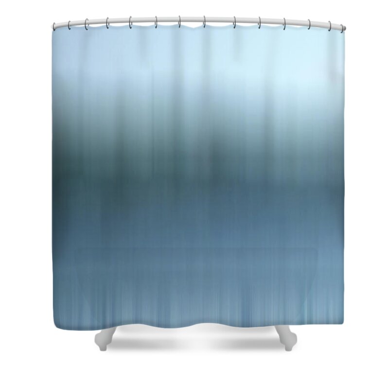 Blur Shower Curtain featuring the photograph Morning on Lake Superior by Cheryl Day