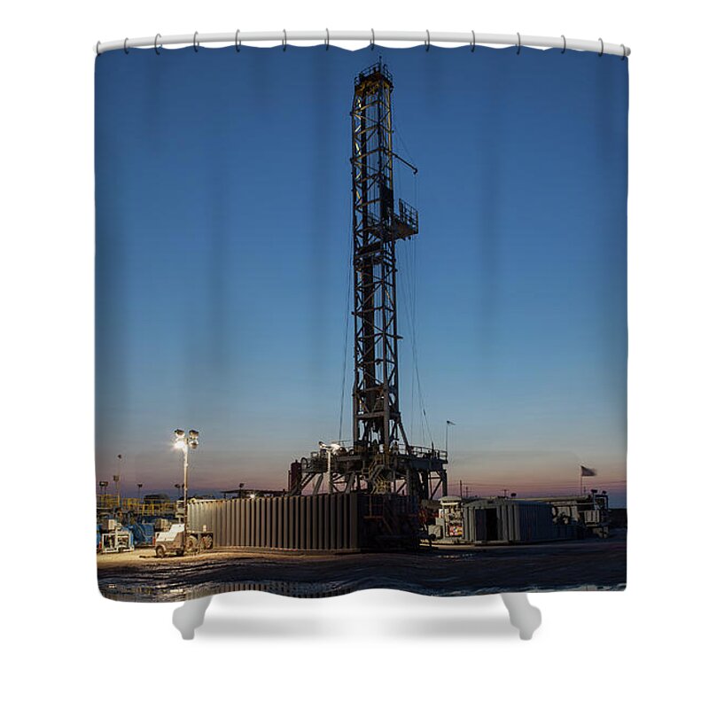 Blackgold Shower Curtain featuring the photograph Morning Reflection by Jonas Wingfield