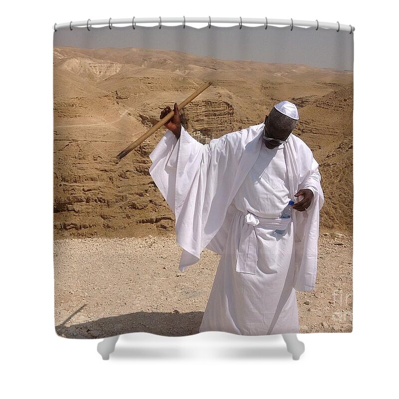 Eugenesimon Shower Curtain featuring the photograph Moses by Simon