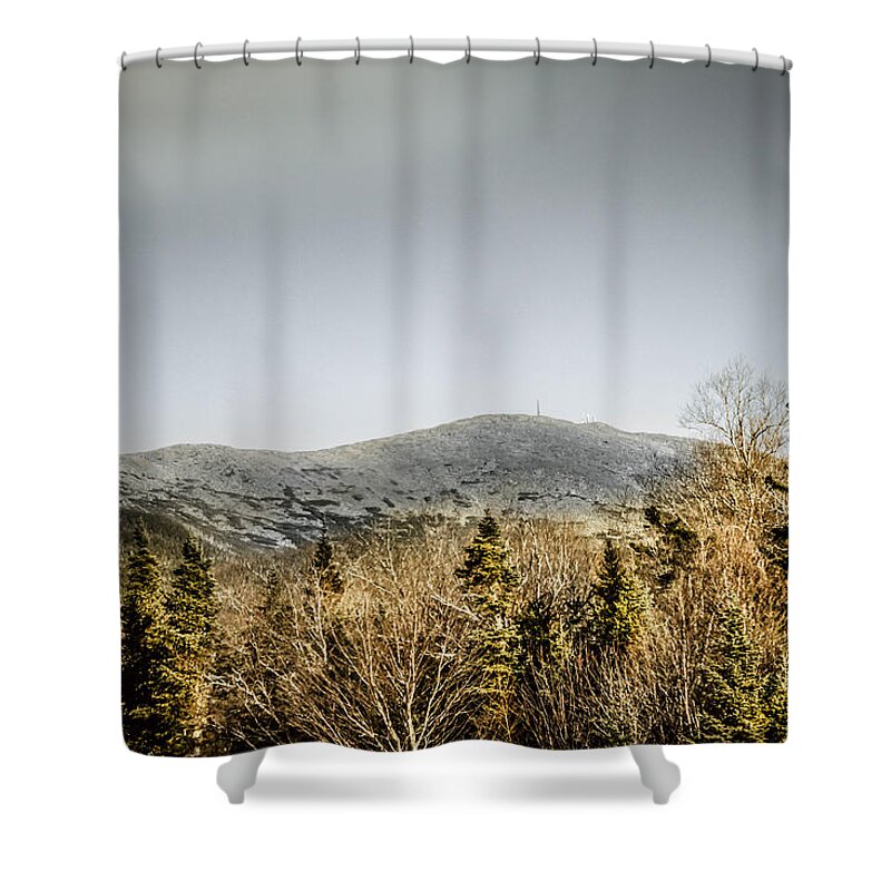 Scenic Shower Curtain featuring the photograph Mount Washington by Debra Forand