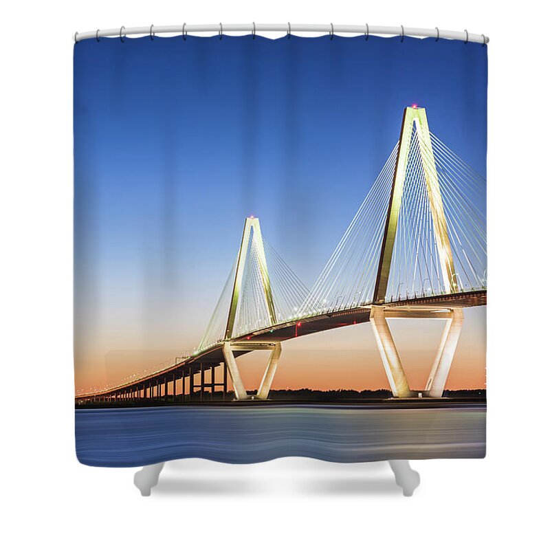 Ravenel Shower Curtain featuring the photograph Moving Yet Still by Jon Glaser