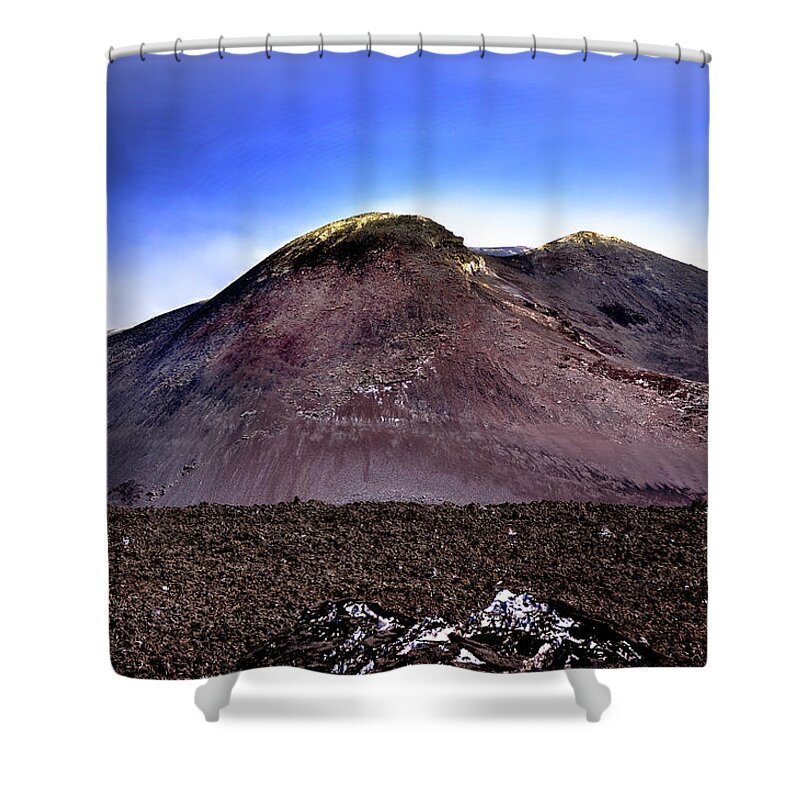  Shower Curtain featuring the photograph Mt. Etna III by Patrick Boening