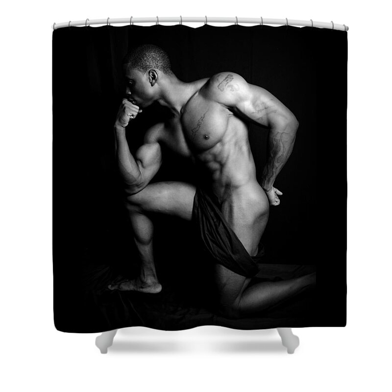 Muscleart Shower Curtains