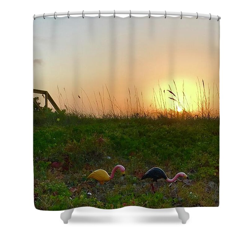Sunrise Shower Curtain featuring the photograph My Atlantic Dream - Sunrise by Carlos Avila