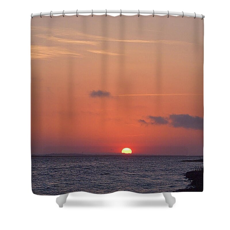 Seas Shower Curtain featuring the photograph Narrow Bay I I by Newwwman