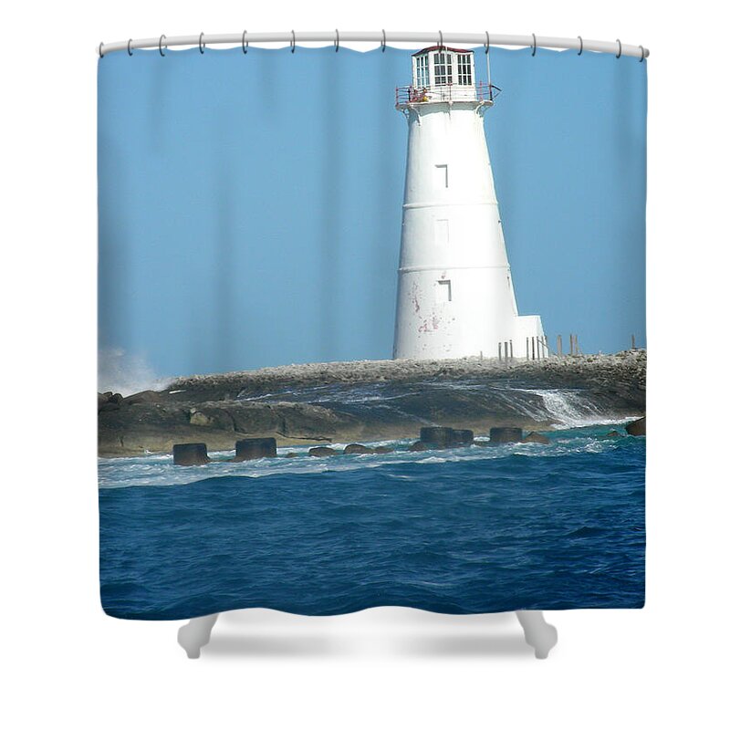 Landscape Shower Curtain featuring the photograph Nassau by Jean Wolfrum