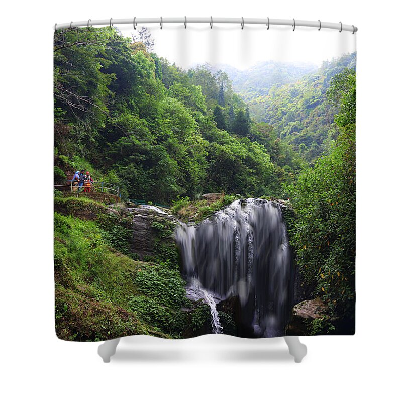 Nature Shower Curtain featuring the photograph Nature at its best by Nilu Mishra
