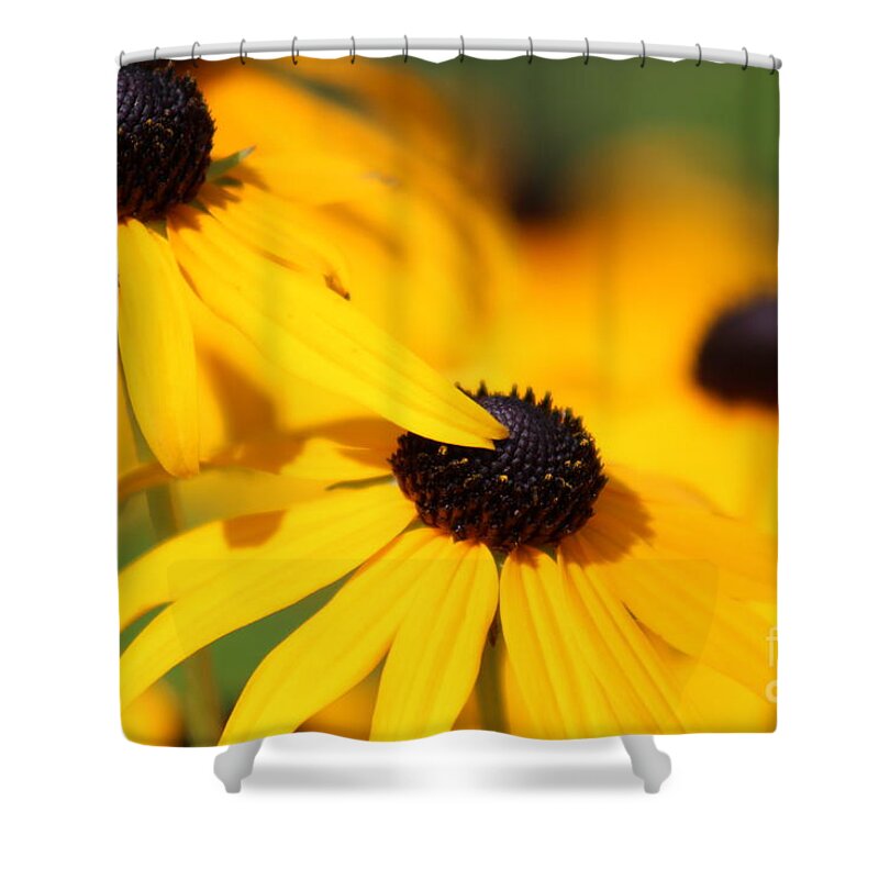 Yellow Shower Curtain featuring the photograph Nature's Beauty 51 by Deena Withycombe