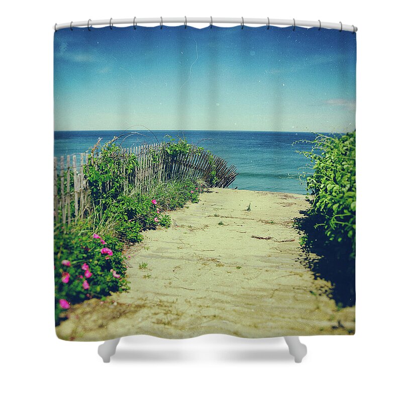 Nauset Beach Shower Curtain featuring the photograph Nauset Beach by Heather Green