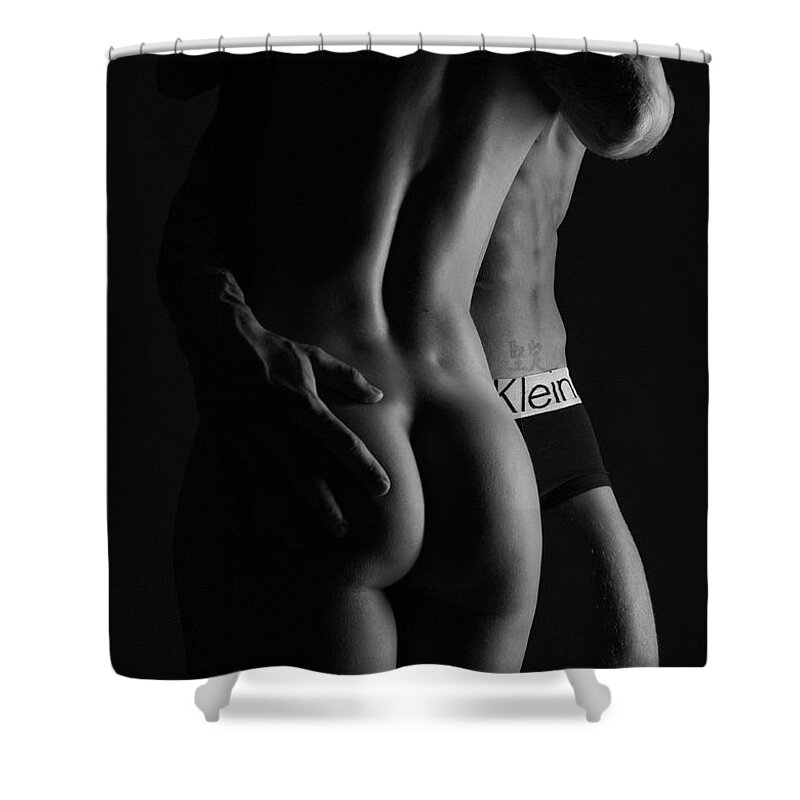 Blue Muse Fine Art Shower Curtain featuring the photograph Never Let Go by Blue Muse Fine Art