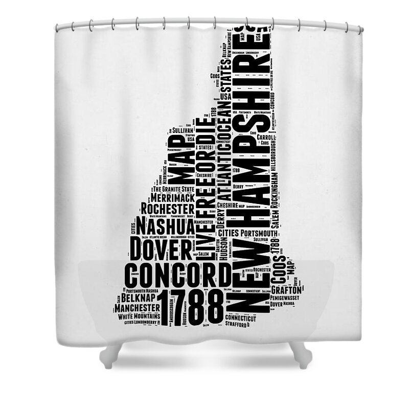 New Hampshire Shower Curtains